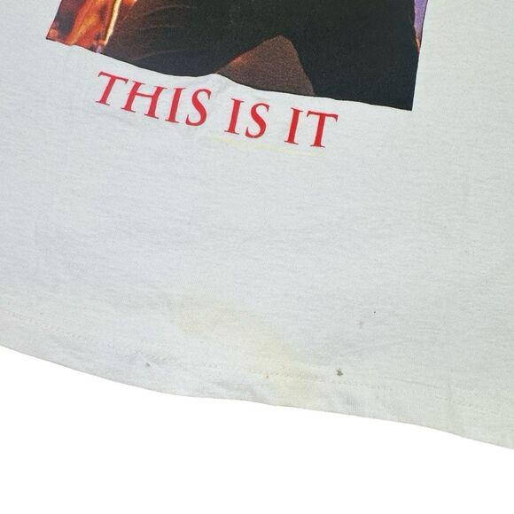 Delta Michael Jackson 2009 This Is It Tour Promo Tee - Size Large - Picture 6 of 8